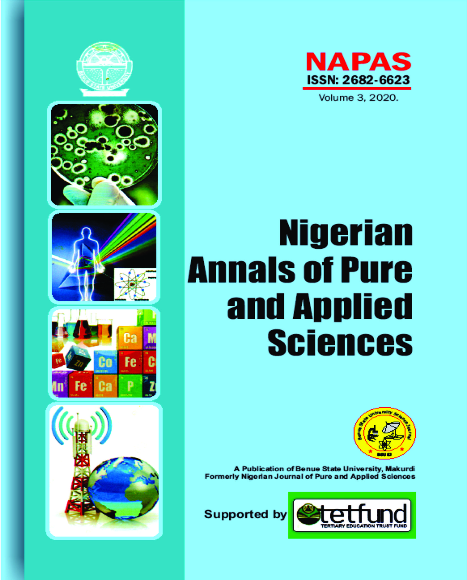 					View Vol. 3 No. 1 (2020): COVID-19 and Nigeria Scientists
				